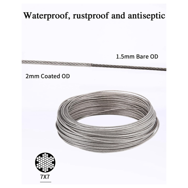Stainless%20Steel%20Garden%20Wire%20Wire%20Rope%20Metal%2030M%202mm%20with%20Turnbuckle%20Wire%20Tensioner,for%20Climbing%20Plants,Fence,String%20Lights%20-%20Image%207