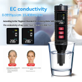 7 in 1 Digital Water Quality Tester Water Quality Monitor ORP PH TDS EC Meter Salinity Temperature Tester Water Filter for Aquarium Pool. 