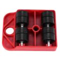 2X Moves Furniture Tool Transport Shifter Moving Wheel Slider Remover Roller Heavy. 
