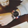 Couple Watches Pair Personality Men and Women ulzzang Fashion Canvas Strap Creative Quartz Watch. 