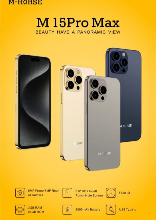 M-HORSE%20M15%20Pro%20Max%203/64%20Ram%20Rom%205000%20mAh%20Battery%20-%20Image%204