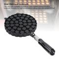 Portable Aluminum Alloy Waffle Baking Mould Pan Heat Resistant Double Sided Waffle Maker Pan Heat Press Plate With Handle Waffle Cake Mould Pot Baking Cooking. 