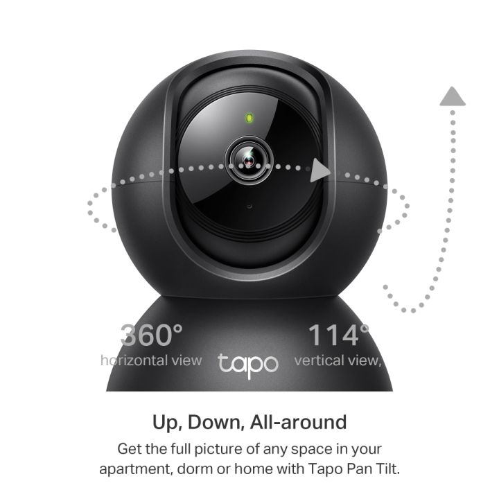 TP-Link%20Tapo%20C211%202K%203MP%20Pan/Tilt%20Indoor%20Wireless%20Security%20Camera%20for%20Baby%20Monitor,%20Pet%20Camera%20%7CMotion%20Detection%20&%20Tracking%7C2-Way%20Audio%20Cloud%20&%20SD%20Card%20Storage%7C%20Works%20w/Alexa%20&%20Google%20Home%7C%20Black%20-%20Image%205