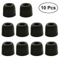 10pcs T200 Medium Memory Foam Ear Tip Noise Isolation In-ear Earbuds Replacement Creek. 
