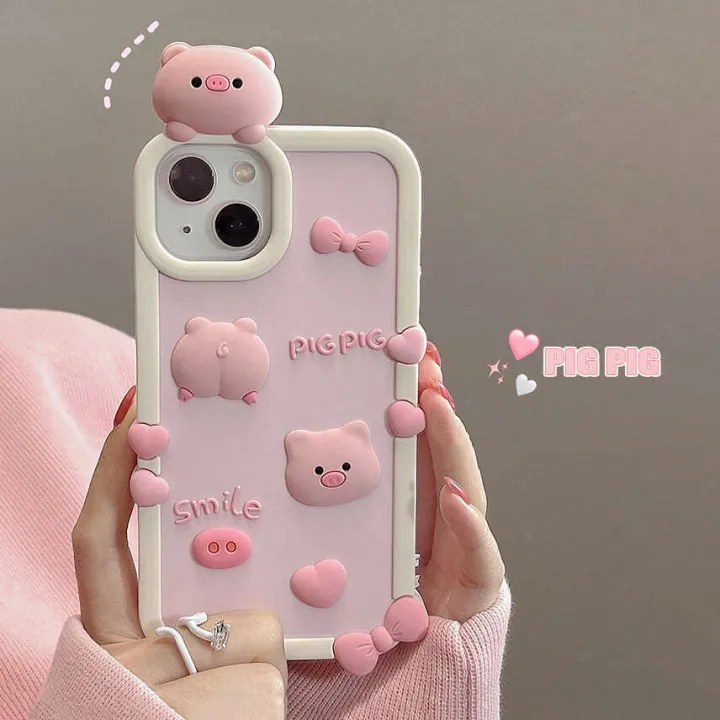 CrashStar%203D%20Cute%20Pink%20Pig%20Thick%20Silicone%20Soft%20Shockproof%20Case%20For%20iPhone%2015%2014%2013%2012%2011%20Pro%20Max%20XS%20XR%20X%208%207%20Plus%20+%20SE%202020%20Cartoon%20Anti-fall%20Phone%20Casing%20Cover%20Shell%20Hot%20Sale%20-%20Image%209