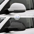 Car Side Door Mirrors Cover Auto Rearview Mirror Cap for Audi A4 A5 B8 A3 8P A6 C6 Parts Accessories. 