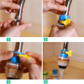 6Pcs Home Kitchen Water Softener Fluoride with Filtration Faucet Purifier Faucet Tap Water Purifier Filter. 