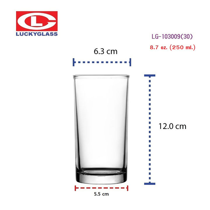 250ml%20Made%20In%20Thailand%20Water%20Glass%20Premium%20For%20Home%20Office%20Hotel%20Restaurants%20And%20Bars%20Set%20Of%206%20-%20Image%205