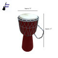 Djembe Drum Wood Leather Jembe Made In Nepal. 