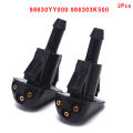 2X Windshield Wiper Washer Sprayer Nozzle For Hyundai Kia 98630YY000 986303K500 Podazz. 