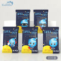 Wet Wipes Baby Hand Mouth Special Small Bag Portable Carry-on Student Children's Wet Wipes Household Affordable Big Bag of 10 Pieces. 
