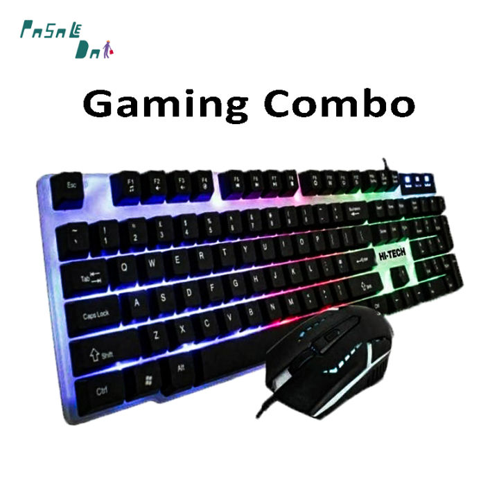 Hi-Tech HTI 200 RGB Gaming Keyboard Mouse Combo