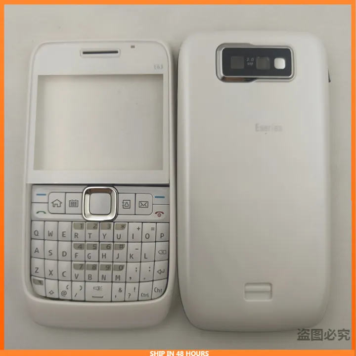 NEW%20%E3%80%90Innovative%20design%E3%80%91For%20Nokia%20E63%20Full%20Complete%20Mobile%20Phone%20Housing%20Cover%20Case+English%20Keypad%20Repair%20Replace%20Parts%20-%20Image%202