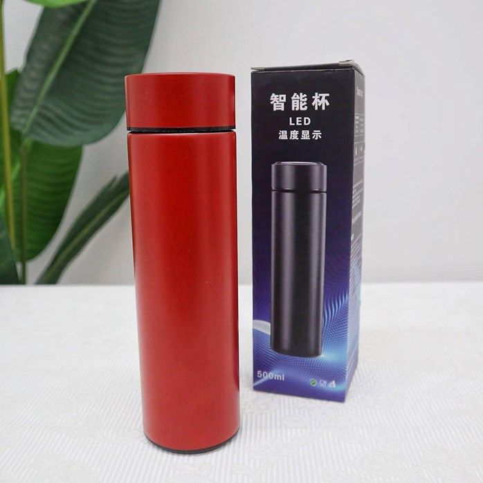 LED Thermos Temperature Display Smart Bottle Water Stainless Steel Cup for Touch Screen