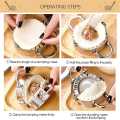 Stainless Steel Dumpling Maker (Momo Maker). 