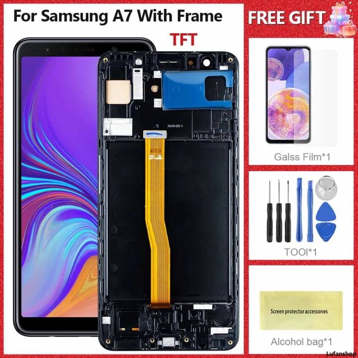 LufanshopLuxury%206.0%7C%20TFT%20Sreen%20For%20Samsung%20Galaxy%20A7%202018%20LCD%20SM-A750F%20A750%20Display%20Touch%20Screen%20Digitizer%20Display%20Replacement%20Part%20A750%20LCD%20-%20Image%207