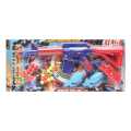 Multicolor War Captain America Shooting Game Gun For Kids. 