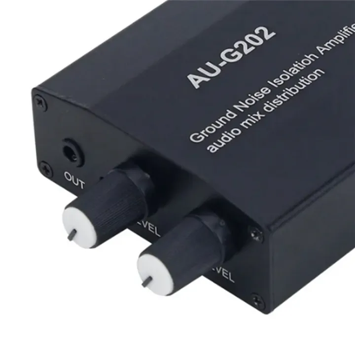 AU-G202%20Ground%20Loop%20Noise%20Isolator%20Audio%20Mixer%20with%202%20Inputs%202%20Outputs%20for%20PC%20PS%20Game%20Consoles%20-%20Image%206