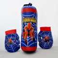 Kids Boxing Glove with Punching Bag Spiderman Toys Super Hero SpiderMan. 