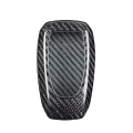 Dry Carbon Fiber Smart Remote Key Fob Bag for 2021-2023 External Remote Smart Key Fob 4 Button Key Replacement Parts Accessories. 