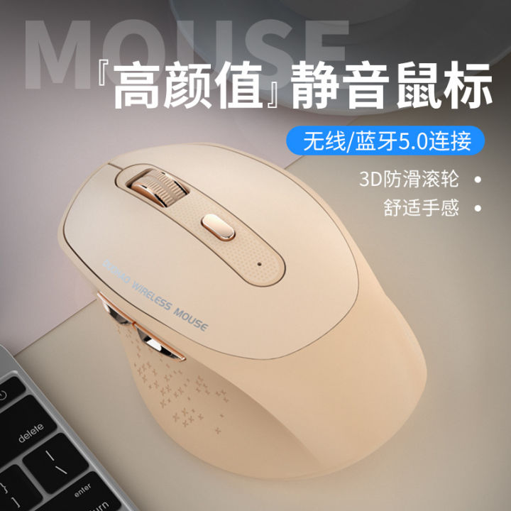 Swivis Bluetooth wireless mouse type-c charging silent laptop desktop office dual mode