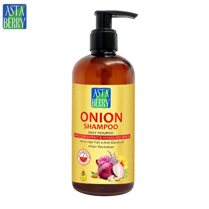 Astaberry Daily Nourish Onion Shampoo 300 Ml