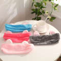 Running Man Chen He Song Jia Same Style Cat Ear Rabbit Love Cute Hairband Face Washing Headscarf Headband Bangs Hair Clip. 