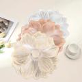 Lotus placemat, thermal insulation mat, high-end sense light luxury, waterproof and oil-proof disposable coaster, table mat, non-slip hotel western dish plate mat. 