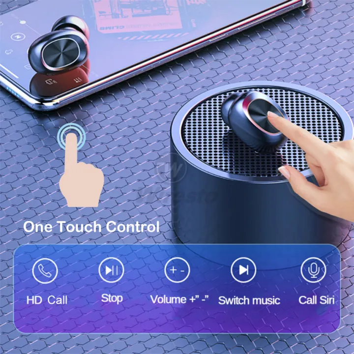 Wiresto%20True%20Wireless%20Earbuds%20TWS%20Mini%20Bluetooth%20Earphone%20Stereo%20Headphone%20Call%20Touch%20Control%20Sport%20Earpiece%20Small%20Invisible%20Headset%20with%20Microphone%20Free%20Case%20Box%20Charging%20Case%20-%20Image%208