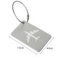 Fashion Metal Travel Luggage Tags Baggage Name Tags Suitcase Address Label Holder Aluminium Alloy Luggage Tag Travel Accessories. 