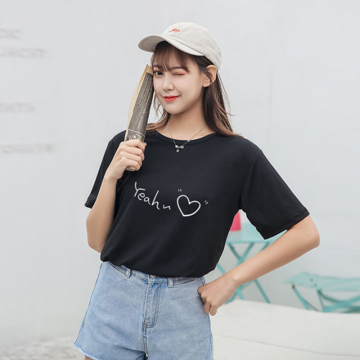 %5B30%20types%20of%20group%5D%20foreign%20trade%20T-shirt%20women's%20short%20sleeve%20Korean%20version%20of%20loose%20women's%20top,%20round%20neck%20undershirt,%20supply%20-%20Image%205