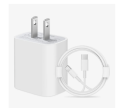 I-phone 35w / 25w (2 pin) Wall Charger With USB C To Lightning Cable For Iphone x to 14 pro max. 