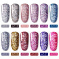 ROSALIND 5ml Shiny Rainbow Gel Nail Polish Platinum Nails Art For Manicure Nail Gel LED/UV Lamp Top Base Coat Primer. 