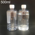 500ml Clear Lab Sealed Chemical Reagent Bottle Sample Liquid Storage Container. 