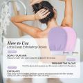 Exfoliating Body Scrubber Mitts / Bath Gloves / Scrub Gloves. 