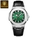 Poedagar brand fashionable business sports timer waterproof date luxury quartz men's watch. 