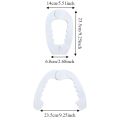 2PCS Durable Plastic Windproof Clothespins Extra Large High Elasticity Clothes Drying Pegs Anti-slip Heavy Duty Cotton Quilt Clip for Home. 