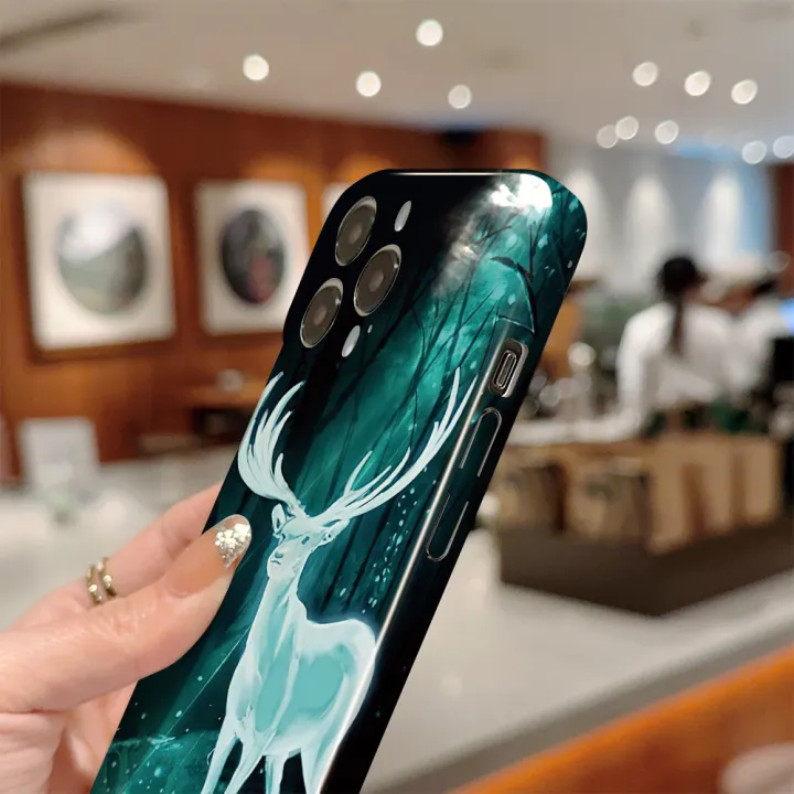 UCUC%20for%20Realme%207%20Pro%20Back%20Cover%20Golden%20Deer%20Luxury%20Glossy%20Hard%20Plastic%20Phone%20Cases%20-%20Image%209