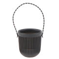 Double-layer Hanging Plant Holder Lazy Water Plastic Basket Wall Flower Pot Mystic. 