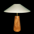 Table Lamp U-shape with White Shade. 