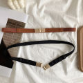 Leather Waistband for Women Dress Shirt Girdle Decoration Accessories Waist Seal Podazz. 