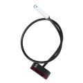 FORIDE 2X Rear Tail Lamp Stoplight Brake Lights with Line for M365 M187 Electric Scooter. 