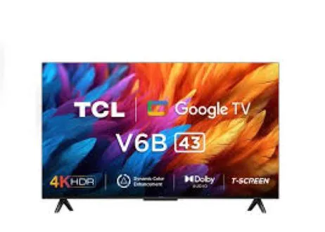 TCL 4K HDR Google TV 43 inch 43V6B | Daraz.com.np