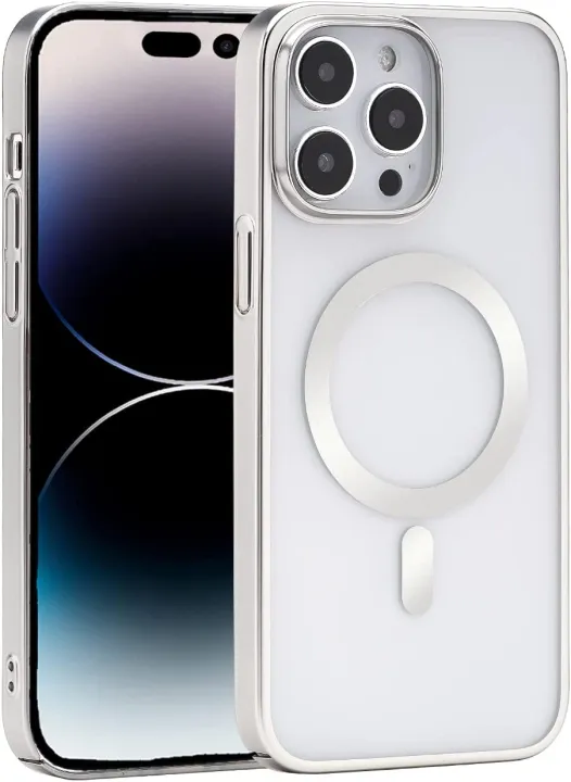 iPhone%2012%20Pro%20Max%20Transparent%20Magsafe%20Magnetic%20Wireless%20Charging%20Case-%20Black,%20Navy%20Blue,%20White%20-%20Image%205
