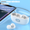Sutuiying JS352 TWS Bluetooth 5.3 Headset Wireless Earphone With Mic Touch Hot Selling Control True Bone Conduction Bluetooth Headphone Earbuds. 