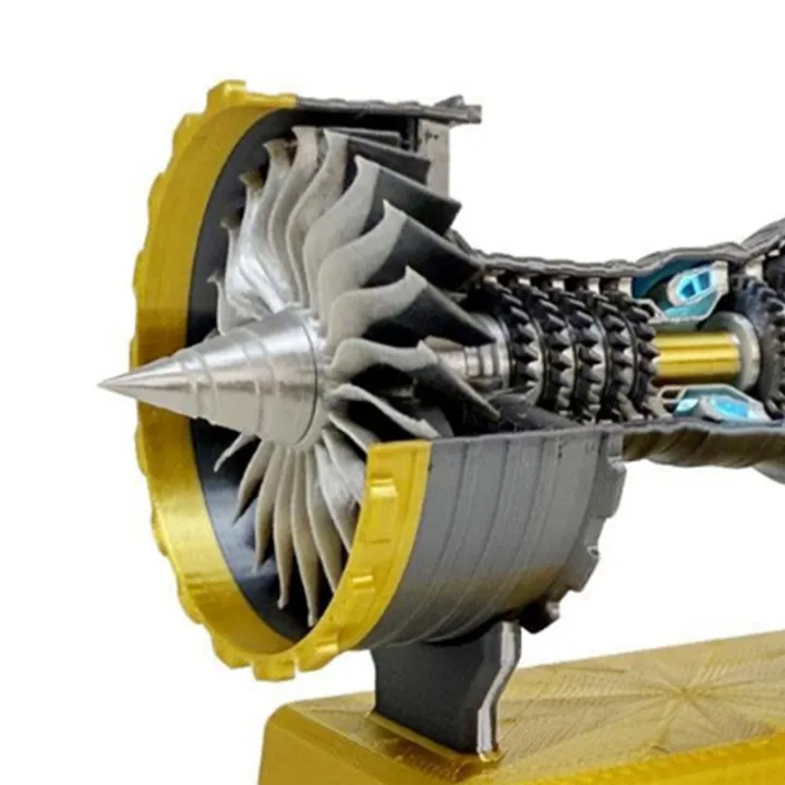 Trent900%20Aircraft%20Turbofan%20Engine%20Model%20High-Performance%20Turbofan%20Engine%20Model%20Miniature%20Engine%20Model%20Red%20-%20Image%204
