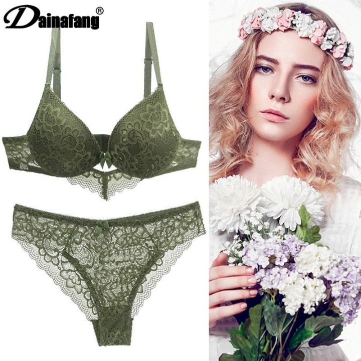 2022%20New%20Lace%20Drill%20Bras%20Set%20Women%20Plus%20Size%20Push%20Up%20Underwear%2034/75%2036/80%2038/85%2040/90%2042/95%20ABCD%20Cup%20For%20Female%20Lingerie%20-%20Image%203