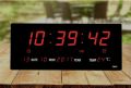 LED Digital Calendar JH3615 Digital LED Wall Clock, Length 36 cm with Calendar and Temperature Display. 