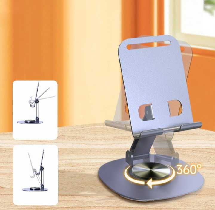 Mobile%20Phone%20stand%20for%20Desk/Bed,360%C2%B0%20Degree%20Rotating,adjustable%20Foldable%20Cell%20Phone%20Holder,Aluminum%20Office%20Desk%20Accessories%20All%20Phones%20-%20Image%208