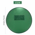 FORIDE Photography Background Green Screen Backdrops Portable Solid Green Color Backdrop Cloth for Photography Studio 142cm. 